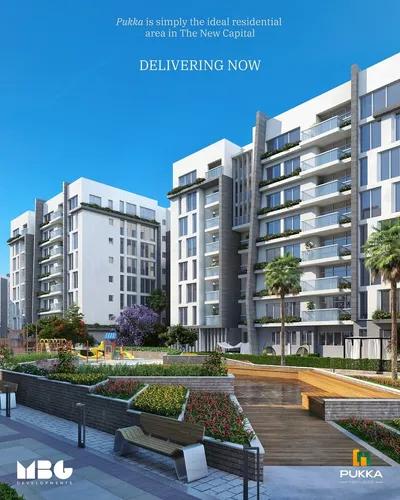 شقة ريسيل للبيع لسهولة التواصل واتساب***2 in Cairo, New Capital City, New Capital Compounds, Pukka - 4,500,000 EGP