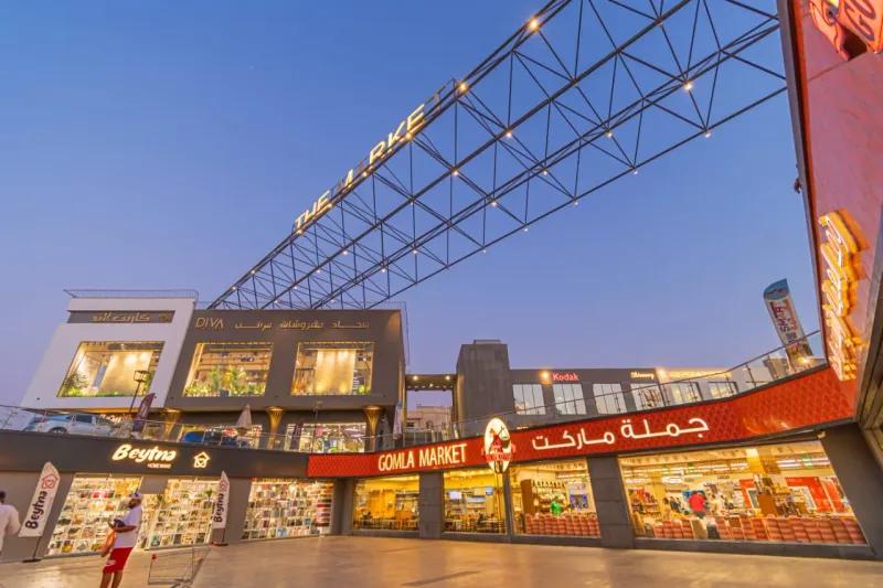 محل تجاري للايجار داخل المرحله الثانيه من مول the market