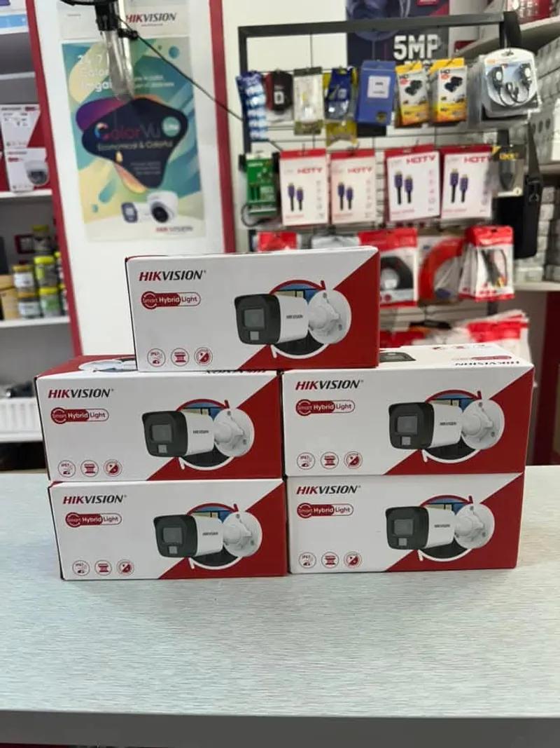 سيستم كاميرات مراقبة كامل شامل التركيب والتوصيل والبرمجة