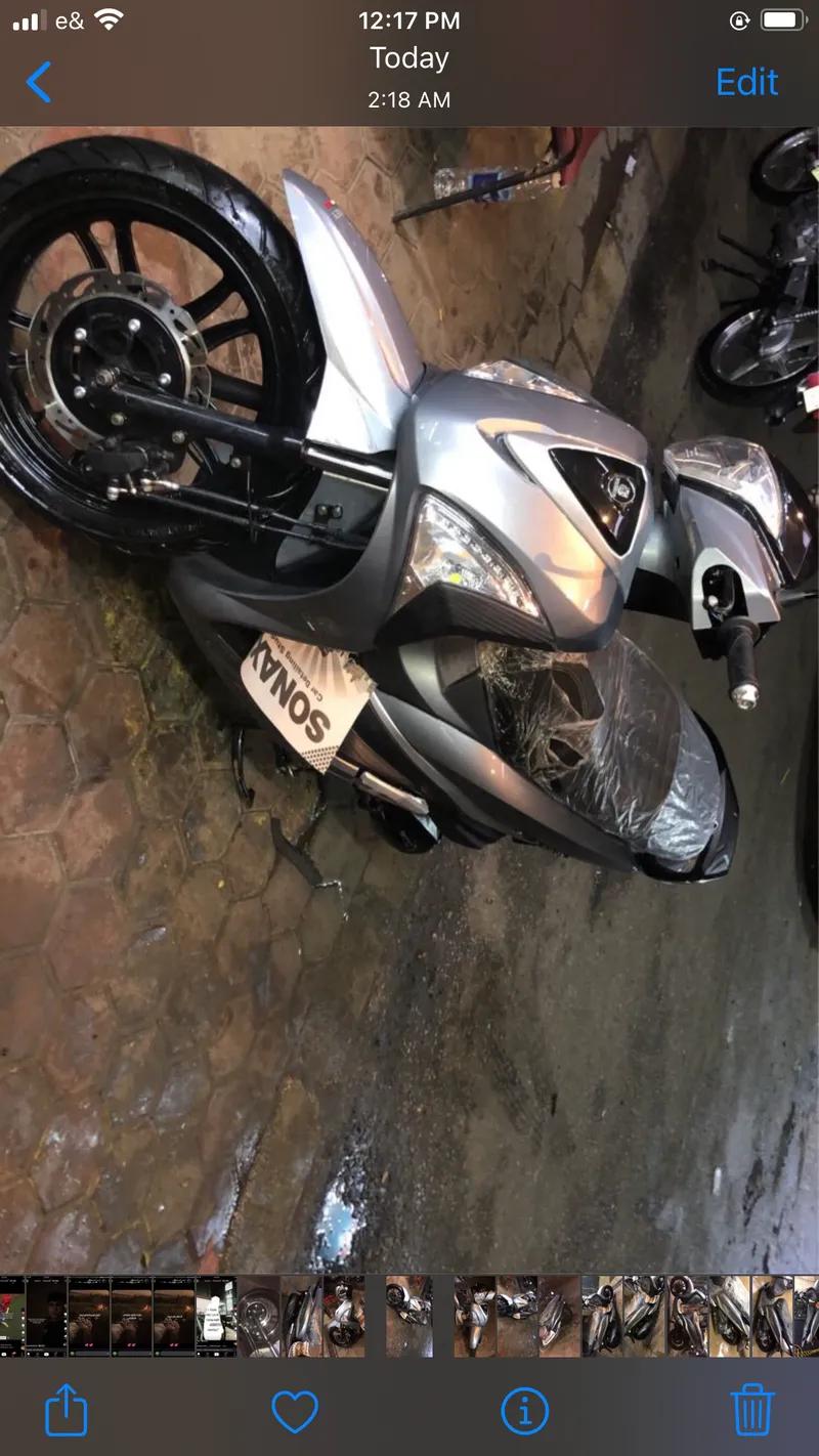 سكوتر فيجوري st plus 200cc رصاصي