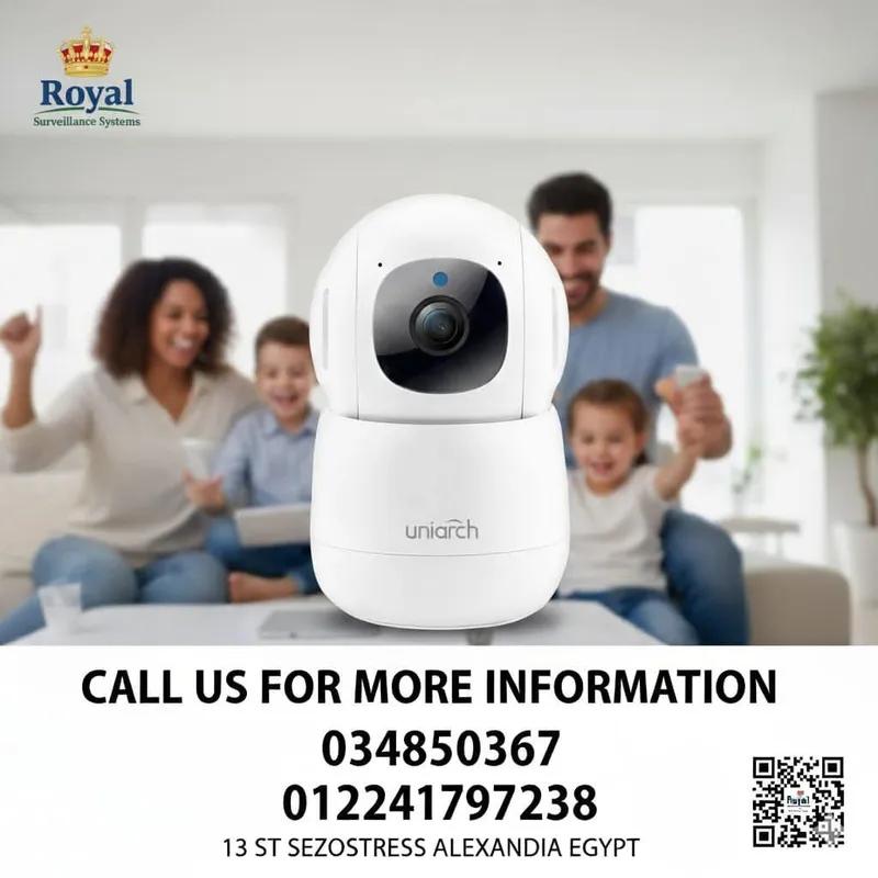 لا تفوت أي لحظة!📹 كاميرا المراقبة الذكية UNIARCH UHO-