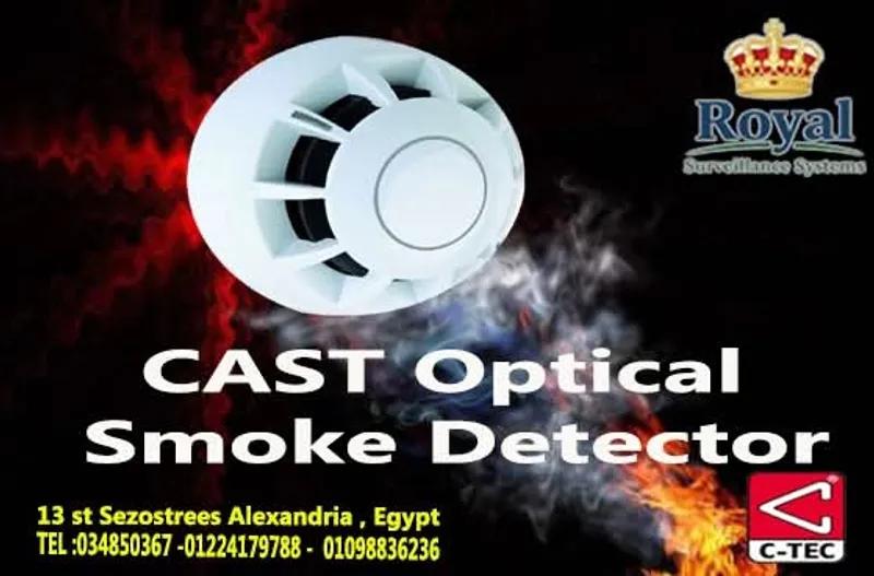 كاشف الدخان المعنون (Addressable) من C-TEC