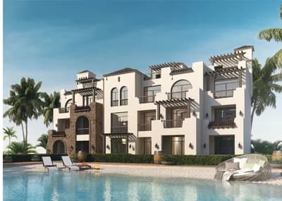 81 m² Apartment in Cala Resort, Sahl Hasheesh in البحر الأحمر, سهل حشيش - 6,593,080 EGP
