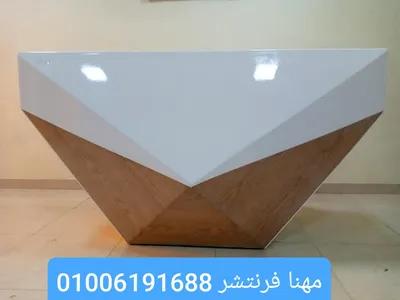 مكتب استقبال أكليريك أبيض أعلى جودة مودرن في الجيزة, المهندسين - 18,000 جنيه