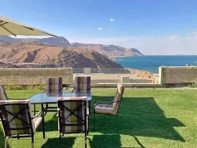 شاليه جاهز للمعاينة صف اول علي البحر استلام متشطب سوبر لوكس in السويس, العين السخنة - 1,500,000 EGP