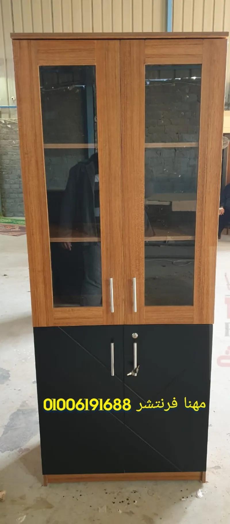 دولاب ملفات 2 ضلفة مكتبات دوسيهات