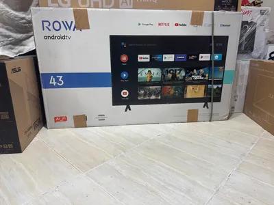 ROWA TV 43 Inch FHD 43S52 LED Smart TV Android في الجيزة, إمبابة - 10,000 جنيه