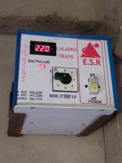 منظم كهرباء 5 كيلو العالمية جديد ضمان سنتين في كفر الشيخ, مدينة كفر الشيخ - 4,550 جنيه