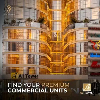 للبيع وحده اداريه بالعاصمة الاداريه بمول A1 TOWER في القاهرة, العاصمة الإدارية الجديدة, منطقة الأعمال المركزيه - 1,500,000 جنيه