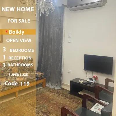 شقة للإيجار المفروش 100م بولكلي في الإسكندرية, بولكلي - 16,000 جنيه