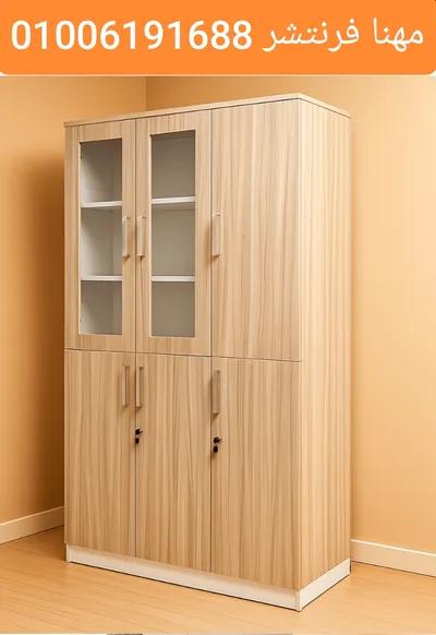 مكتبة فايلات تخزين أوراق 3 ضلفة خشب في الجيزة, المهندسين - 13,600 جنيه