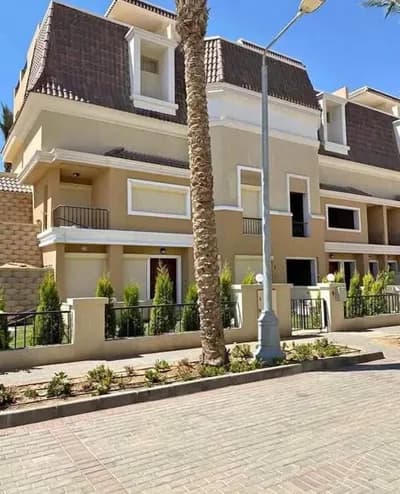 بخصم 54% فيلا للبيع متشطبة بالكامل ف كمبوند طلاله بفيو مفتوح  in  New Cairo,  New cairo Compounds,  Taj City - 1,700,000 EGP