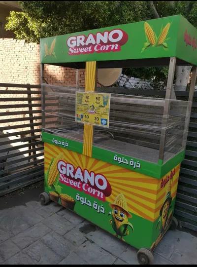 عربية طعام استانلس استيل عمولة في الجيزة, 6 أكتوبر - 10,000 جنيه