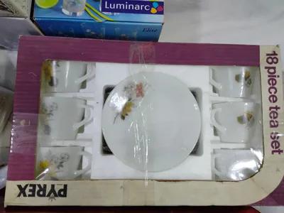 طقم اركوبال فرنساوى ١٨ قطعة ماركة بايركس الاصلى للبيع في القاهرة, جسر السويس - 1,500 جنيه