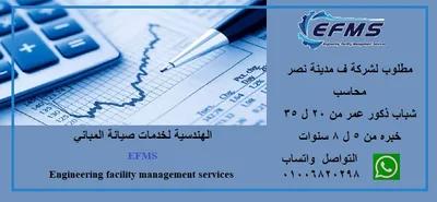 مطلوب لشركة ف مدينة نصر محاسب في القاهرة, مدينة نصر - 1,113 جنيه