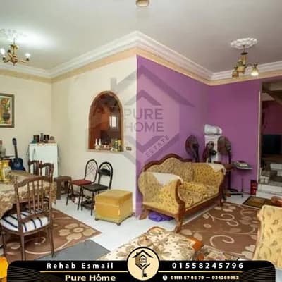 شقة للبيع 155 م – سموحه – شارع بهاء الدين الغتوري  in الإسكندرية, سموحة - 4,700,000 EGP