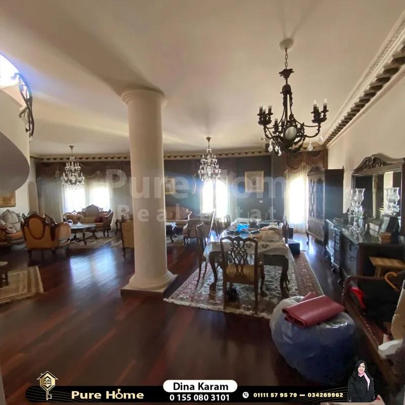 شقة دوبلكس للايجار المفروش - سموحه - خطوات من جامعه فاروس