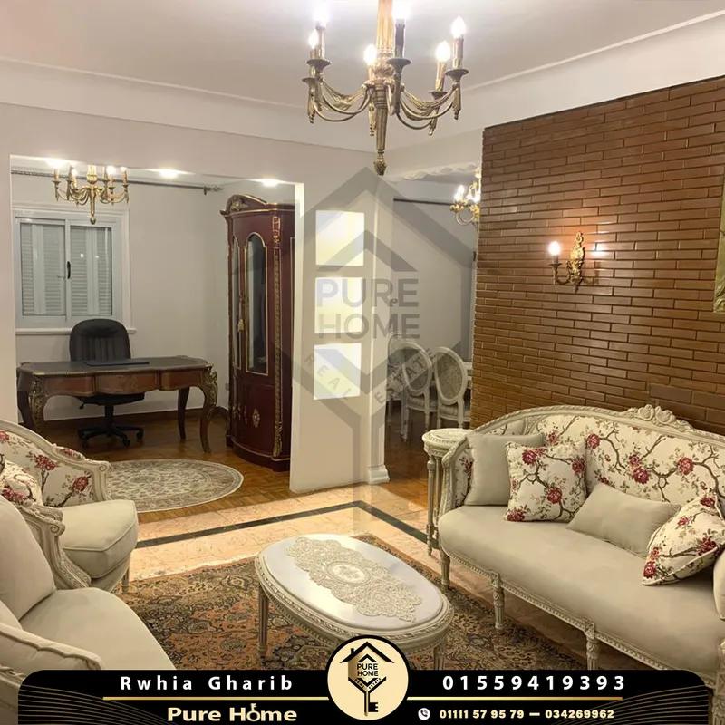 شقة للبيع 110 م –محرم بك –متفرع من الرصافة