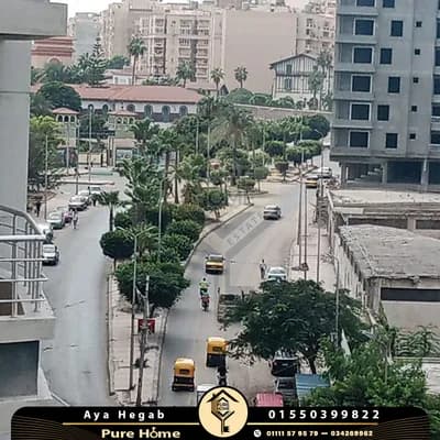 شقة للايجار 140 م – وابور المياه – شارع جلال الدسوقي  in الإسكندرية, وابور المياه - 15,000 EGP
