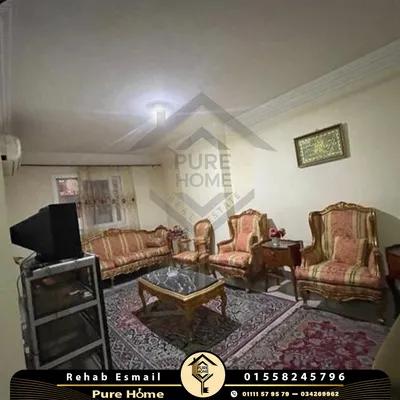 شقة للايجار المفروش 145 م – الاقبال علي الترام في الإسكندرية, لوران - 25,000 جنيه