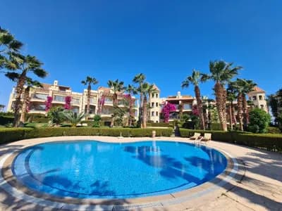 Veranda 2 bedrooms and private garden Sahl Hasheesh,6 years instalment in البحر الأحمر, سهل حشيش - 9,229,846 EGP