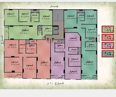 شقق ف 27النزهه الجديده و الترول الرئيسي في القاهرة, النزهة الجديدة - 750,000 جنيه