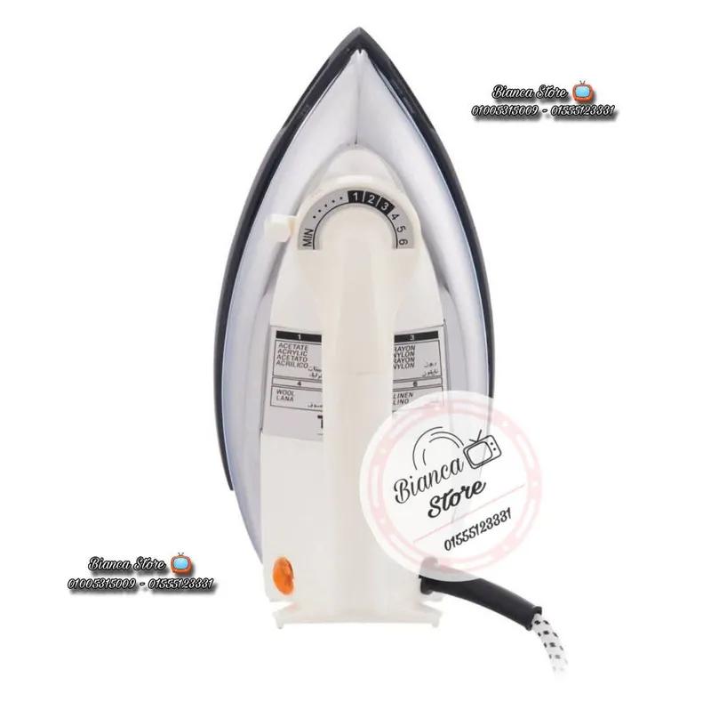 مكوة جافة تاتش الزنوكي 1000وات أبيض Touch40405