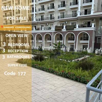 شقة للإيجار السكني 202 م كمباوند صواري في الإسكندرية, محرّم بيك - 33,000 جنيه