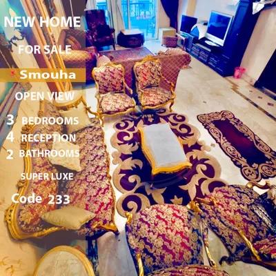 شقة مميزة للبيع 230 م سموحه ( فوزي معاز مباشر ) في الإسكندرية, سموحة - 9,200,000 جنيه