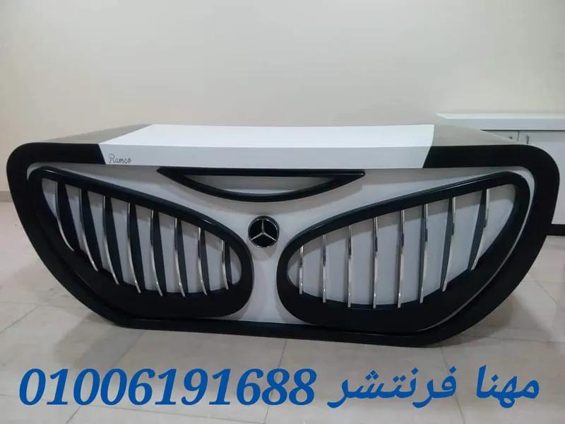 أثاث مكتبى مكتب مودرن أبيض خامات مميزة