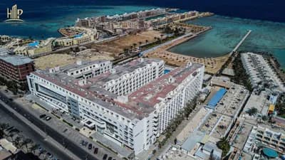 شقة 100م² غرفة نوم بإطلالة بحرية مباشرة منتجع سكانديك in البحر الأحمر, الغردقة - 11,239,972 EGP