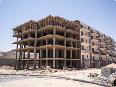 شقة 78م غرفة بإطلالة بحر وبسين في منتجع أورو بيتش الغردقة in البحر الأحمر, الغردقة - 6,006,000 EGP
