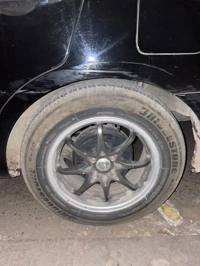 چنوط سياره الامونيوم مقاس 15حاله ممتازه في حالة الجديهتفاوض بسيط  in Cairo, Al Amiriyyah - 9,000 EGP