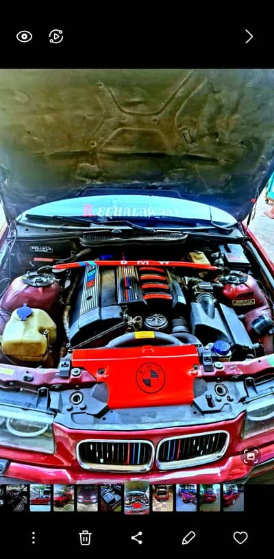 Bmw e36 اعلي فئه جميع الكمليات اوتوماتك  in Cairo, El Salam City - 350,000 EGP