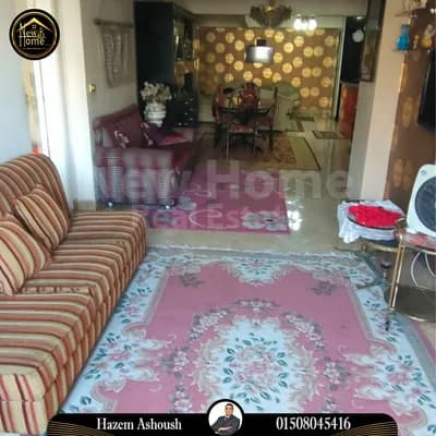 شقة للايجار المفروش 130 م الابراهيمية - شارع أبوقير مباشرة in Alexandria, Al Ibrahimiyyah - 18,000 EGP
