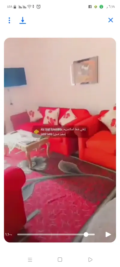 شقه للبيع البيطاش بيانكي غرفه وريسبشن بالفرش والاجهزه الدور الرابع ب30 in الإسكندرية, عجمي - 300,000 EGP