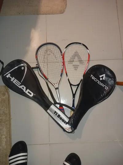 مضارب تنس واسكواش بحالة ممتازة في القاهرة, مدينة نصر - 2,500 جنيه