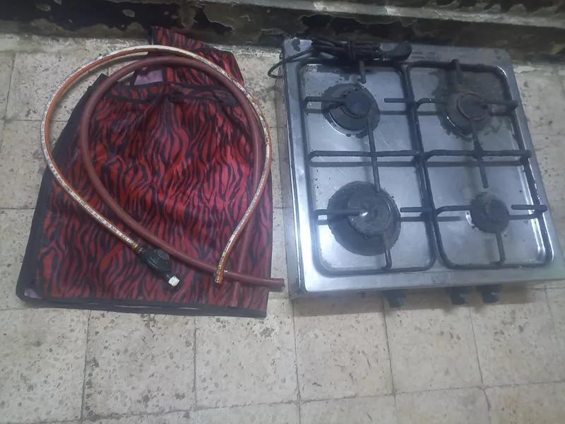 بتوجاز مسطح يونيون اير ٤ عيون و معه خرطومين امبوبه و منظم و كفر امبوبه