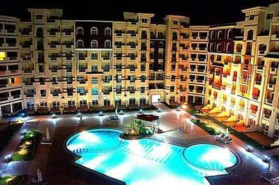 شقة 88م بغرفة نوم بإطلالة حمام السباحة في فلورنزا خميسن 🏖️ in البحر الأحمر, الغردقة - 4,294,345 EGP