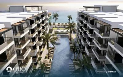 استوديو 73م بإطلالة بحر ومسبح في منتجع أورو بيتش 🌊 in البحر الأحمر, الغردقة - 5,139,200 EGP