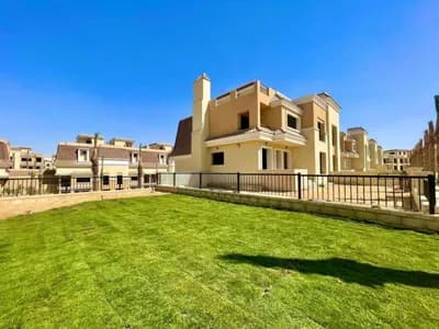 فيلا للبيع في كمبوند سراي طريق السويس امام مدينتي مباشرة خصم 50% كاش  in  New Cairo,  Others - 10,750,000 EGP