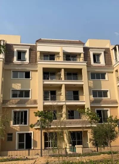 شقة للبيع في كمبوند سراي القاهرة الجديدة بمقدم 490 ألف in  القاهرة الجديدة,  التجمع الاول - 490,000 EGP