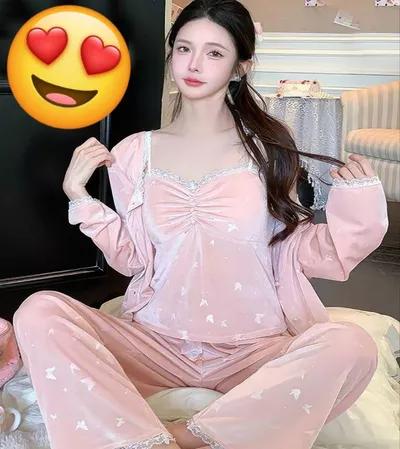 بيجاما شتوي ٣ قطع مستورد في المنوفية, بركة السبع - 490 جنيه