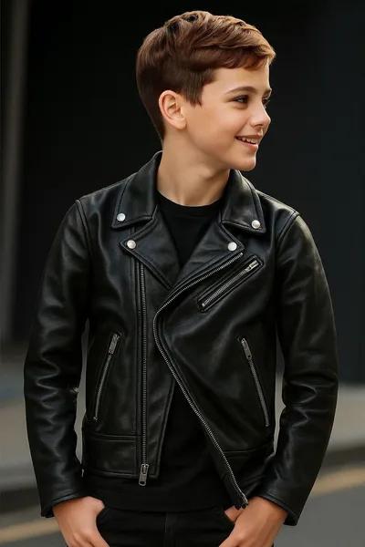 جاكيت جلد هارلي اطفالي في القاهرة, حلوان - 610 جنيه